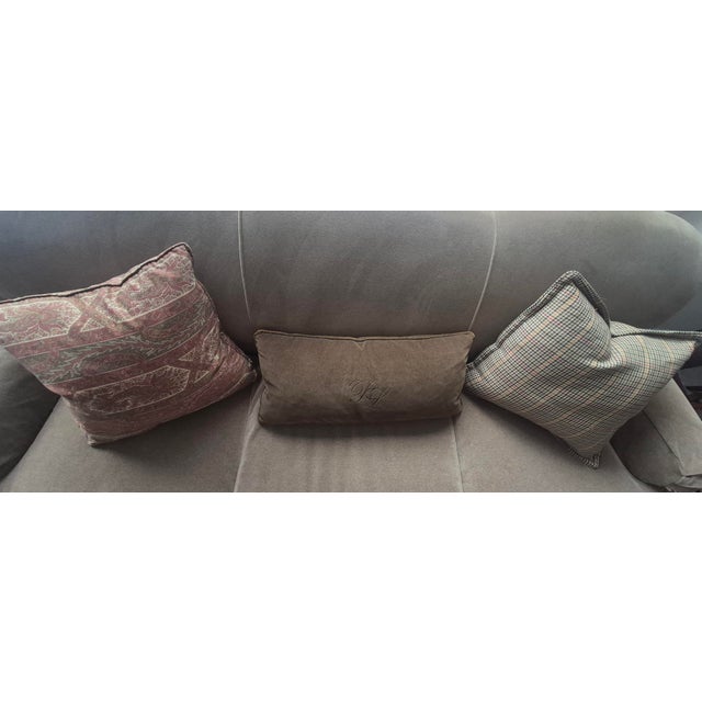 English Ralph Lauren "Somerville" English Roll Arm Traditional Sofa For Sale - Image 3 of 6