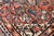 Antique Persian Malayer Rug With Teal Field and Coral Spandrel Design 4'7 X 6'3 For Sale - Image 10 of 11