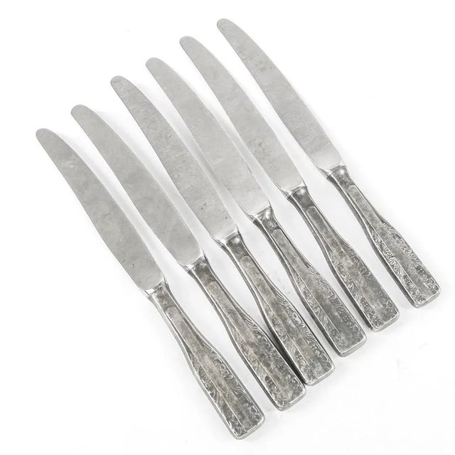 Postmodern Knives from Hefra, Poland, 1960s, Set of 6 For Sale - Image 6 of 10