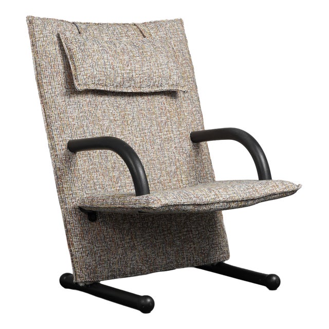 T-Line Lounge Chair by Burkhard Vogtherr for Arflex, 1980s For Sale