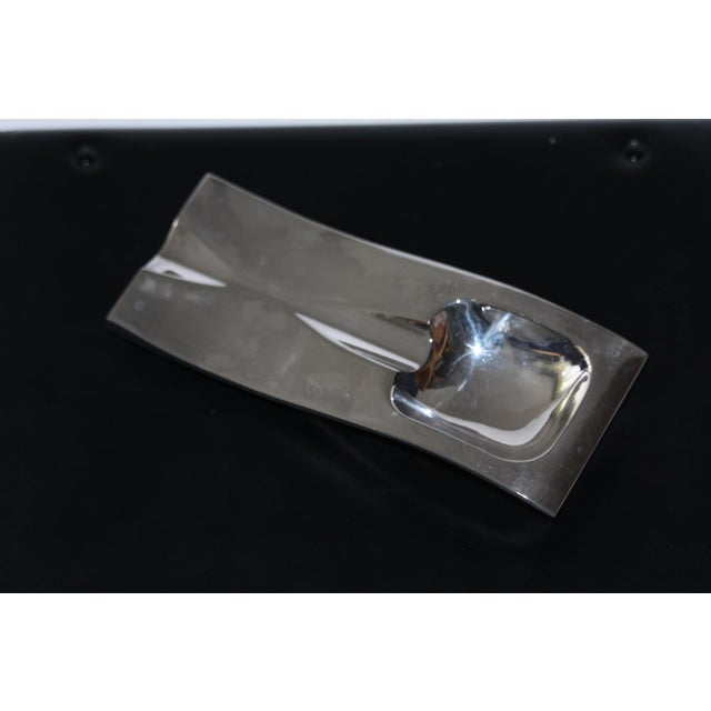 Vintage Silver Cigar Ashtray, 1970s For Sale - Image 9 of 16
