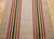 American Vintage American Rag Runner, Handwoven Wool & Cotton, Stripe Pattern, 3x16 For Sale - Image 3 of 10