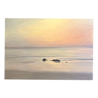 Claude Sauthier, Piriac-sur-Mer, Bretagne, 1970s, Oil on Wood For Sale