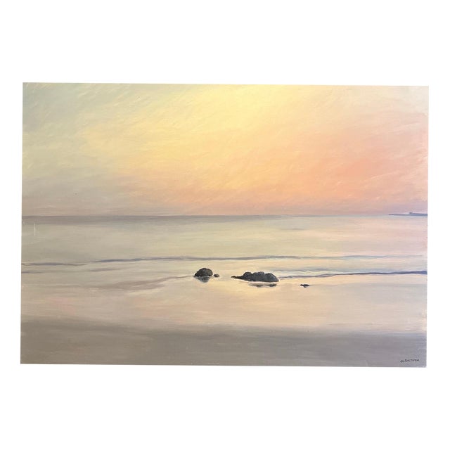 Claude Sauthier, Piriac-sur-Mer, Bretagne, 1970s, Oil on Wood For Sale