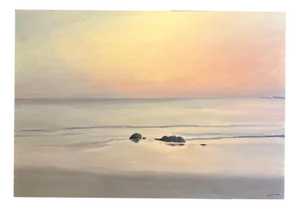 Claude Sauthier, Piriac-sur-Mer, Bretagne, 1970s, Oil on Wood