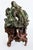 Asian Carved Figurative Precious Stone Sculpture on Root Stand For Sale - Image 9 of 10