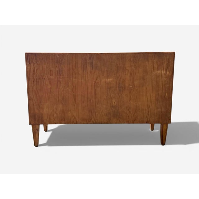 Swedish Modern Chest of Drawers by Axel Larsson, Mahogany Veneer, 1940s For Sale - Image 11 of 13
