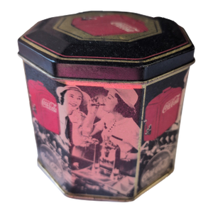 Coca-Cola Vintage Decorative Tin With Retro Design