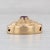 Modern Vintage Richard Klein 0.40ct Amethyst Pearl Flower Slide Charm 14k Yellow Gold For Sale - Image 3 of 4