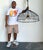 Vintage Monumental Industrial Metal Cage Pendant Light For Sale - Image 9 of 13