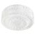 Mid-Century Round Textured Glass Flush Mount For Sale - Image 12 of 12