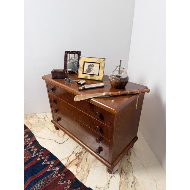Mid-Century Fir and Ash Chest of Drawers in the style of Charlotte Perriand, 1970s For Sale - Image 15 of 18