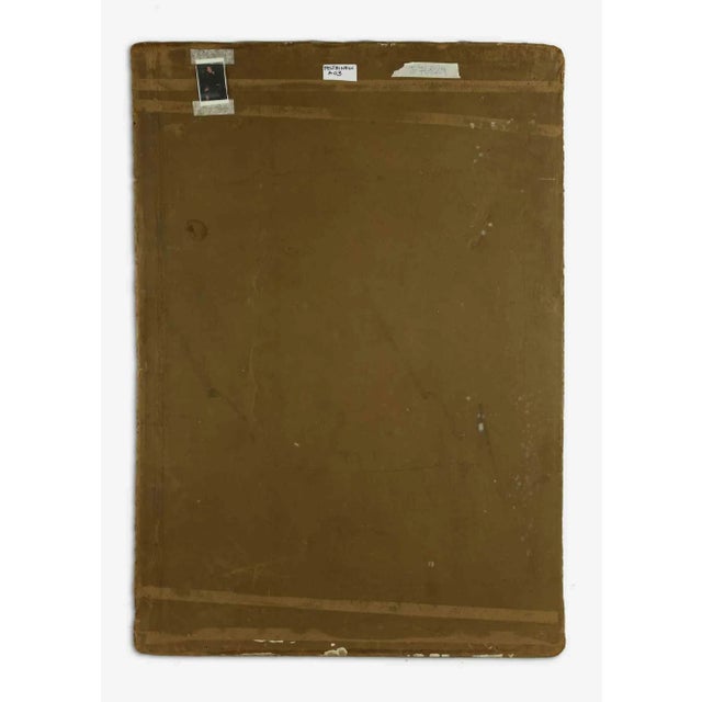 Woman is an original modern artwork realized by Antonio Feltrinelli in 1920s. Mixed colored oil painting on canvas. Not...