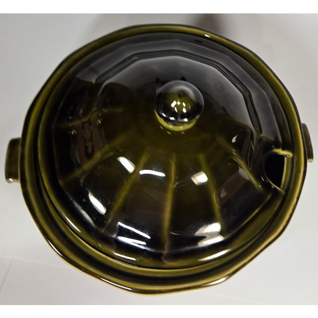 Avocado Vintage Avocado Tureen For Sale - Image 8 of 14