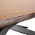 Modern Cattelan Italia Spyder Wooden Dining Table in Brown Anthracite For Sale - Image 3 of 14
