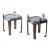 A Pair of Porthole Cover Side Tables For Sale