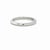 Platinum Tiffany & Co. Soleste 0.17 CTTW Diamond Band, Platinum, Size 6 For Sale - Image 8 of 10