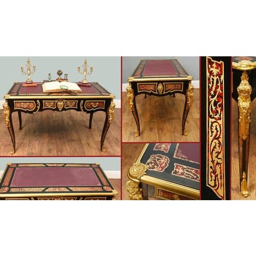 Napoleon III Writing Table in Wood For Sale - Image 16 of 16