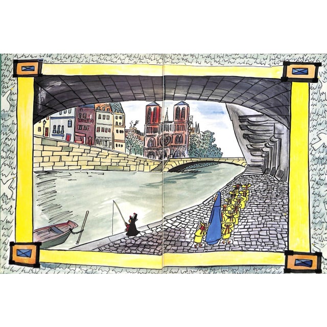 Paper "Madeline and the Bad Hat" 1956 Bemelmans, Ludwig (Signed) For Sale - Image 7 of 12