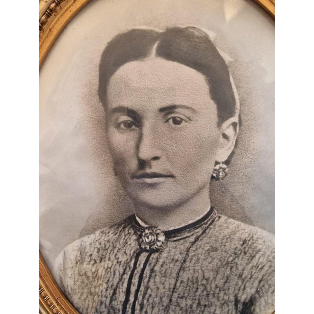 Large Portrait of a Woman, Late 19th Century, Photograph, Framed For Sale - Image 15 of 18