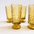 Fostoria Glass Company Fostoria Pebble Beach Yellow Water Goblets - Set of 5 For Sale - Image 4 of 9