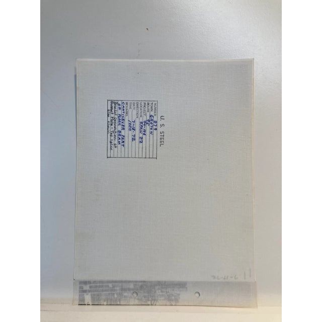 Architectural Black and White Original Archival Glossy Photo, 8x10, Frame Not Included. 1972.