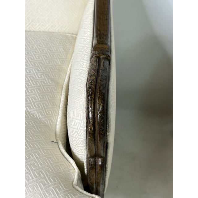 Vintage French Style High Back Throne Chairs - a Pair For Sale In New York - Image 6 of 13