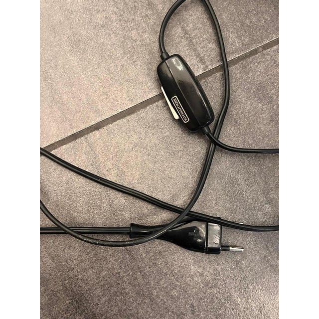 Gino Sarfatti 1912-1985 table lamp mod. 584/p - 1957 Dark green lampshade made of acrylic glass 3-flame H: 56 cm or 30...