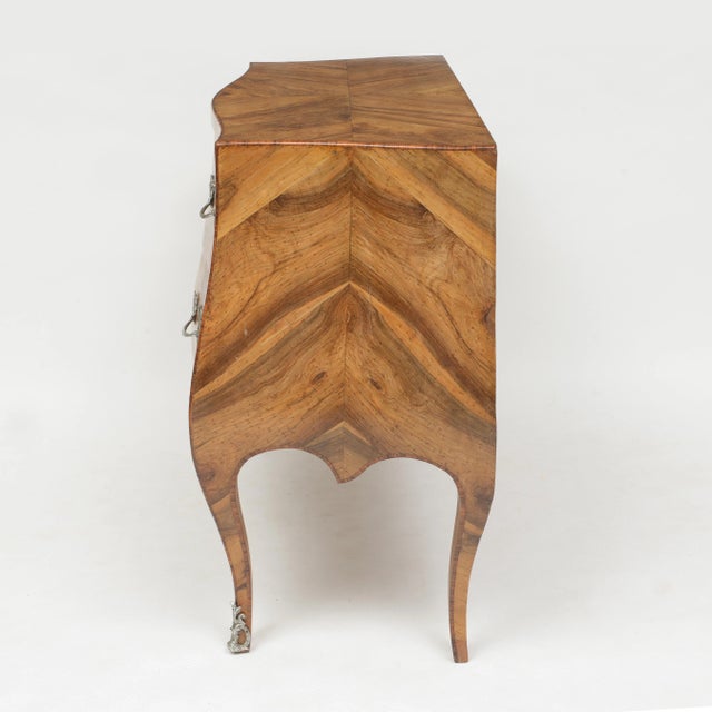 Small 19th Century Bombay Two Drawer Chest For Sale - Image 11 of 12