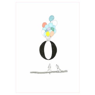 Maja Zalaszewska Rocca, Joyful Letters Villa Borghese, Ink on Paper, 2022 For Sale