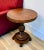 Elevate your space with this vintage 1980s Ethan Allen Pineapple Pedestal Accent Table. Crafted with quality wood and...