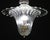 Elegant Art Decò Murano Glass Lantern by Barovier E Toso Pendant Light, 1950 For Sale - Image 10 of 17