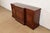 English Late 20th Century Baker Furniture Historic Charleston Georgian Flame Mahogany Breakfront Sideboard or Bar Cabinet For Sale - Image 3 of 14