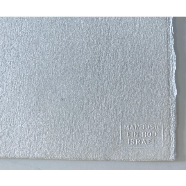 Anna Ticho, German Israeli Expressionist Abstract Lithograph Of Judeah Hills For Sale In Miami - Image 6 of 7