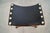 1960’s Hollywood Regency Leather & Brass Sling Stool For Sale - Image 9 of 12