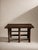 Antique Six-Legged Oak Console Table with Bobbin-Turned Legs and Stretchers attributed to Charles Dudouyt, 1940s For Sale - Image 11 of 11