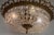 Vintage Spanish Brass and Crystal Ceiling Lamp, 1950s For Sale - Image 10 of 14