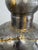 Silver Pair of Large Vintage Indian Tin and Brass Water Vessels With Wooden Cork Stoppers For Sale - Image 8 of 11