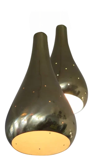 Tynell Style Pendant Lamps - A Pair
