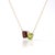Garnet & Peridot Celestial Bloom Necklace: Nature’s Harmony in Gold Discover the enchanting balance of earth and light...