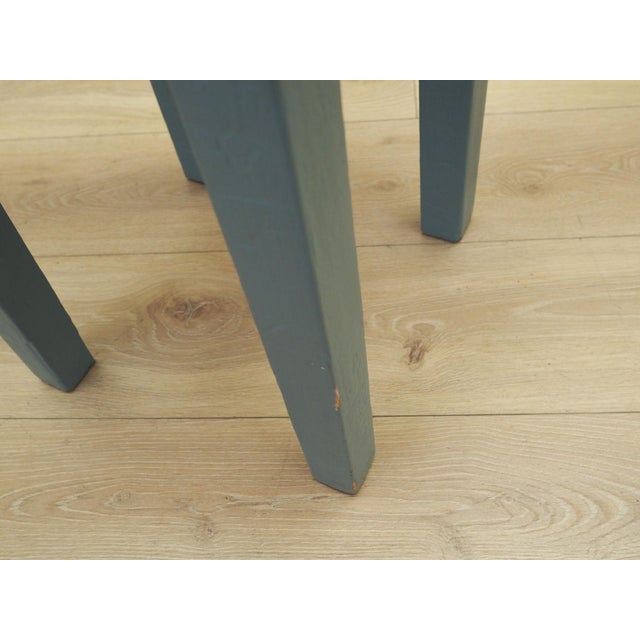 Danish Pine Stool, 1950s For Sale - Image 9 of 14