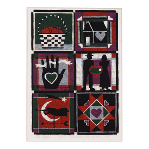"Die Segen" (Sins/Blessing) - 1986 Lithograph by Deborah Rumer