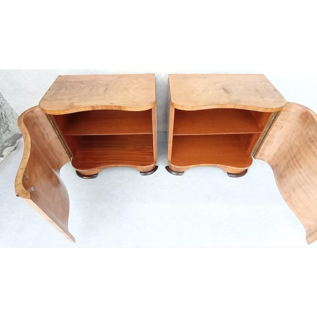 Bedside Tables by Jindrich Halabala for Up Závody, 1950s, Set of 2 For Sale - Image 16 of 18
