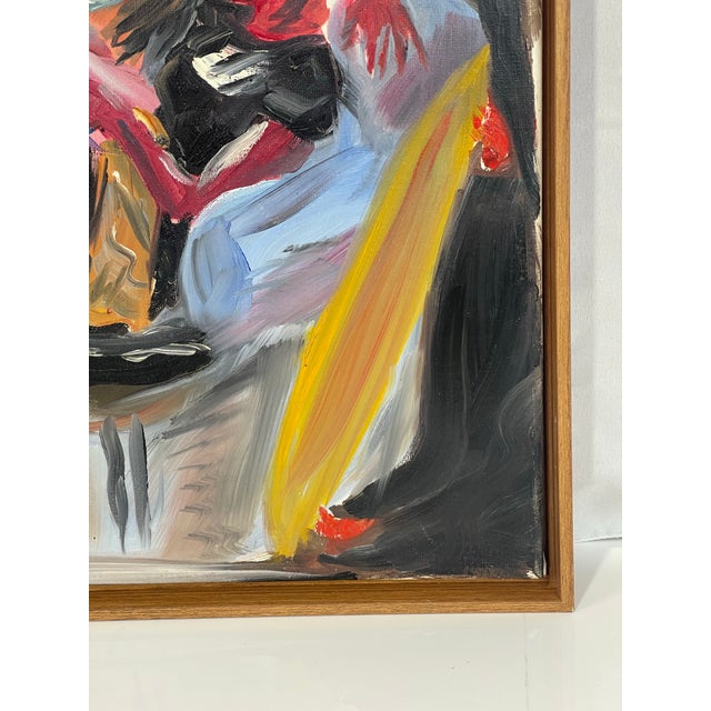 Original Expressionist Figurative Painting on Canvas For Sale In Cincinnati - Image 6 of 10