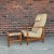Danish Recliner With Ottoman For Sale - Image 13 of 13