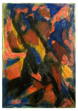 Informal Painting - Oil Painting 2013 by Giorgio Lo Fermo 2013