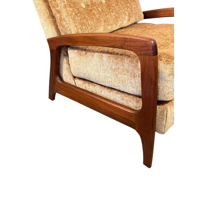 Wood Adrian Pearsall Lounge Chair | Craft Associates Vintage Original For Sale - Image 7 of 12
