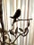Bronze Vintage Bronze Floor Lamp with Parrots on Tree For Sale - Image 8 of 11