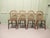 Vintage Windsor Dining Chairs in Beech and Elm, 1920, Set of 4 For Sale - Image 4 of 8