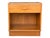 Brown Restored 1960s Danish Modern Teak Nightstands – Pair of Scandinavian Bedside Tables For Sale - Image 8 of 15